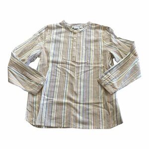Bonpoint Button Down Striped Shirt
